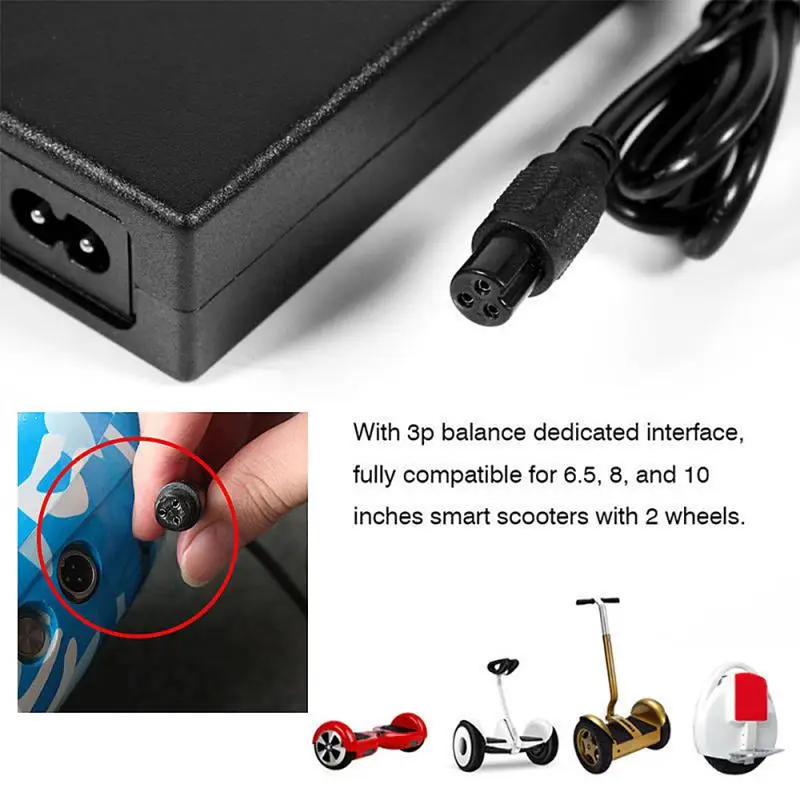 for segwayswegwayhoverboard balance car electric scooter power adapter charger auuseuuk plug charger free global shipping