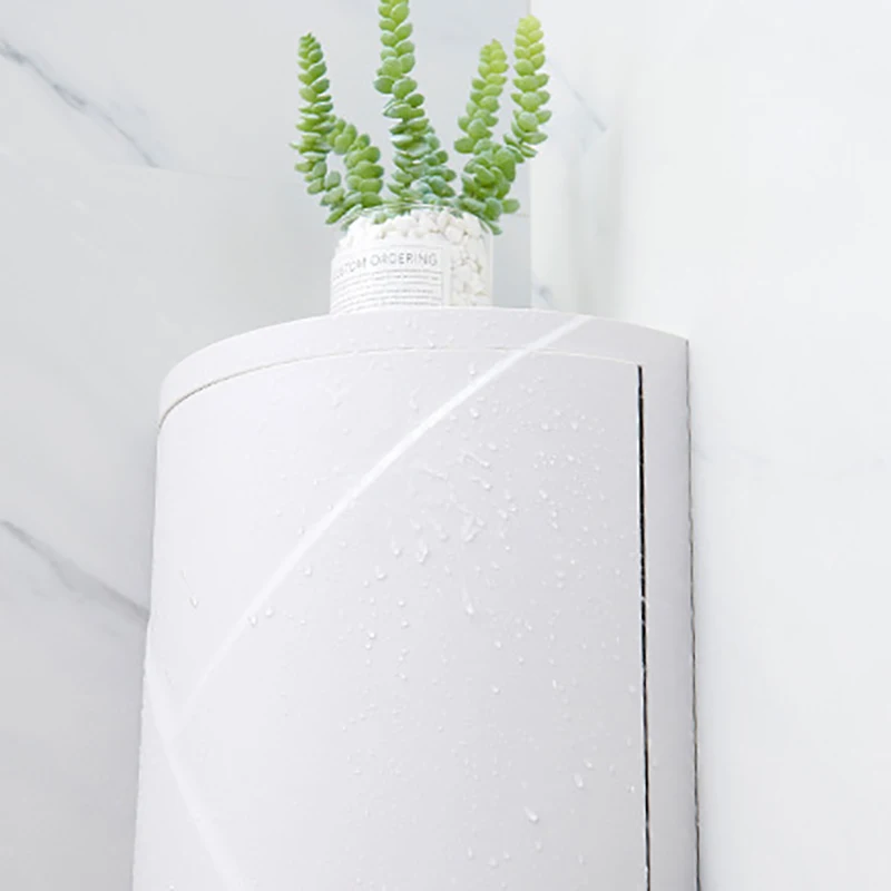 

360 Degree Rotating Kitchen Toilet Shelf Corner Bathroom Storage Rack Cabinet