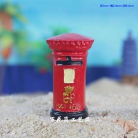 mailbox resin toy decoration