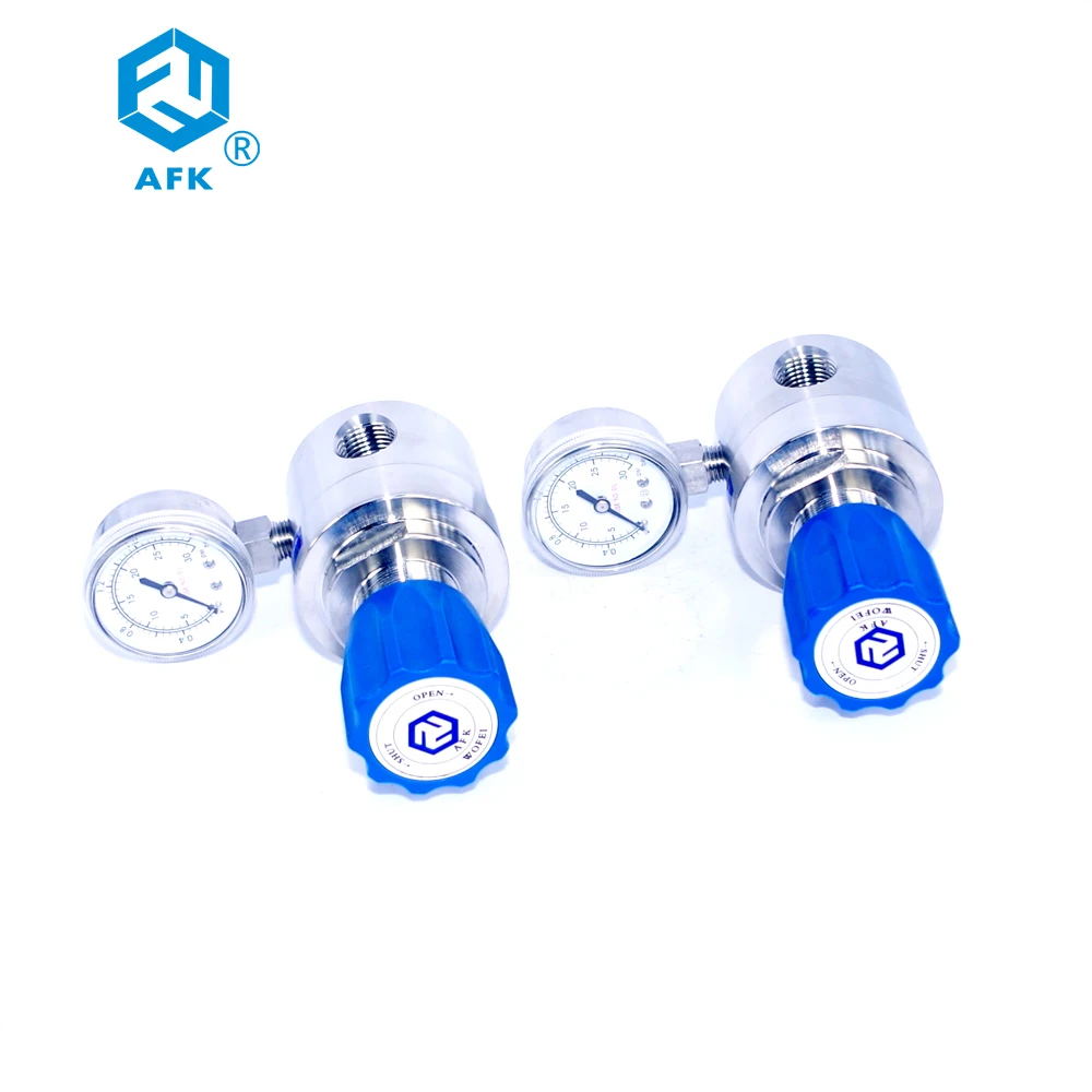 Газовый регулятор высокого давления водорода из нержавеющей стали 1/2NPT F|pressure gas