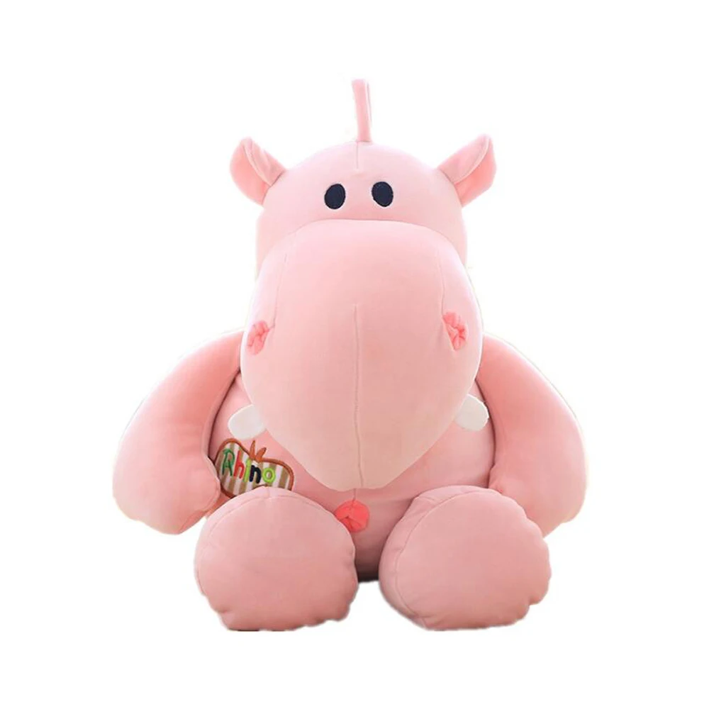 Плюшевая игрушка BOLAFYNIA для детей мягкая подушка гиппотамы детская рождества