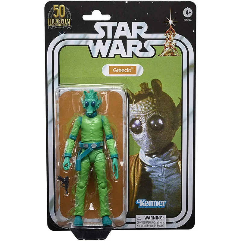 

6 дюймов Оригинальный Hasbro Star Wars S.H.Figuarts 1/12 Гридо Аниме фигурки героев модель игрушки для детей