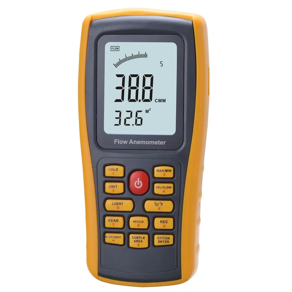 

GM8902 Anemometer Wind Flow Speed Gauge Wind Speed Meter with USB Interface(OEM packaging Service Available)