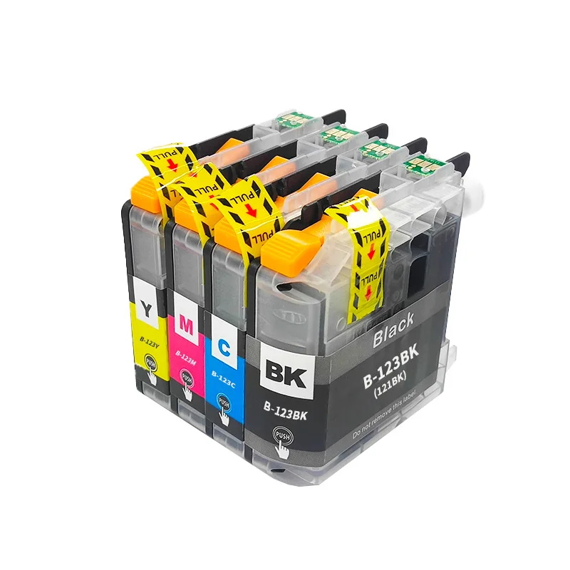 LC121 LC 123 LC123 картридж совместимый с Brother MFC-J470DW/MFC-J650DW/DCP-J552DW/DCP-J752DW струйный принтер |