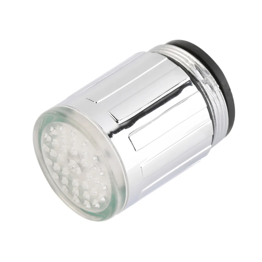 

1pcs Temperature Sensor LED Light Water Faucet Tap Glow Lighting Shower Spraying Faucet for Kitchen Bathroom Drop Shipping Sale
