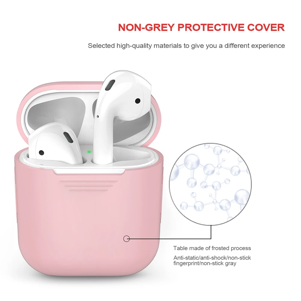 Ультратонкий Мягкий силиконовый чехол из ТПУ для Apple Airpods ударопрочный гарнитура