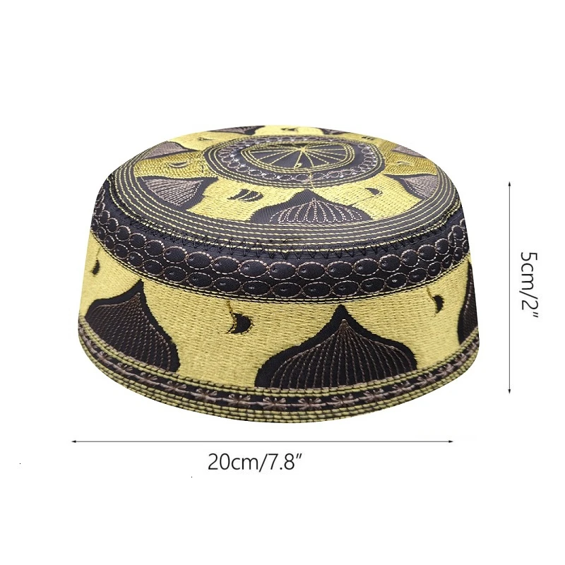 Мужская сатиновая шляпа Kippot шляпы Аллах молитвенные африканские еврейские