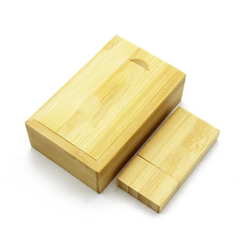 Универсальный бамбуковый USB флэш накопитель коробка для фотоальбома портативное