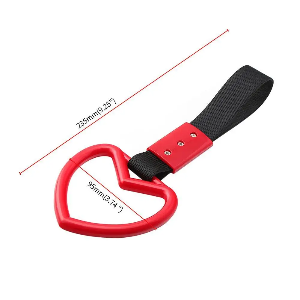 

PVC strap Car Tow Ring Handle Strap Charm Round JDM Subway Handle Toy Styling Car Ring Tsurikawa Bus Strap Train Drift Char S2G3