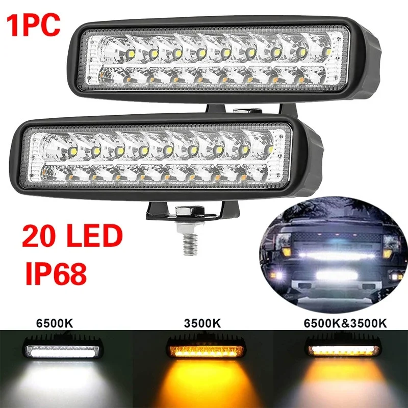 6 дюймовый светодиодный рабочий фонасветильник Светодиодный прожектор для