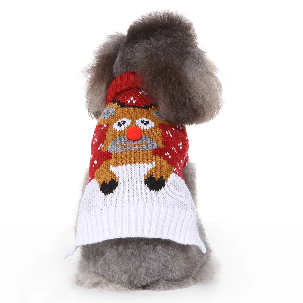 Зимняя одежда для животных праздничная платье домашних джемпер юбка забавная