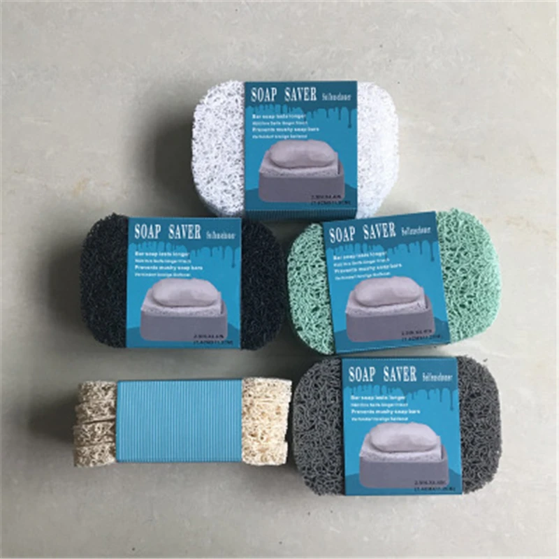 ПВХ коврик для мыла креативный слив нескользящий сохраняющий сухость защита от