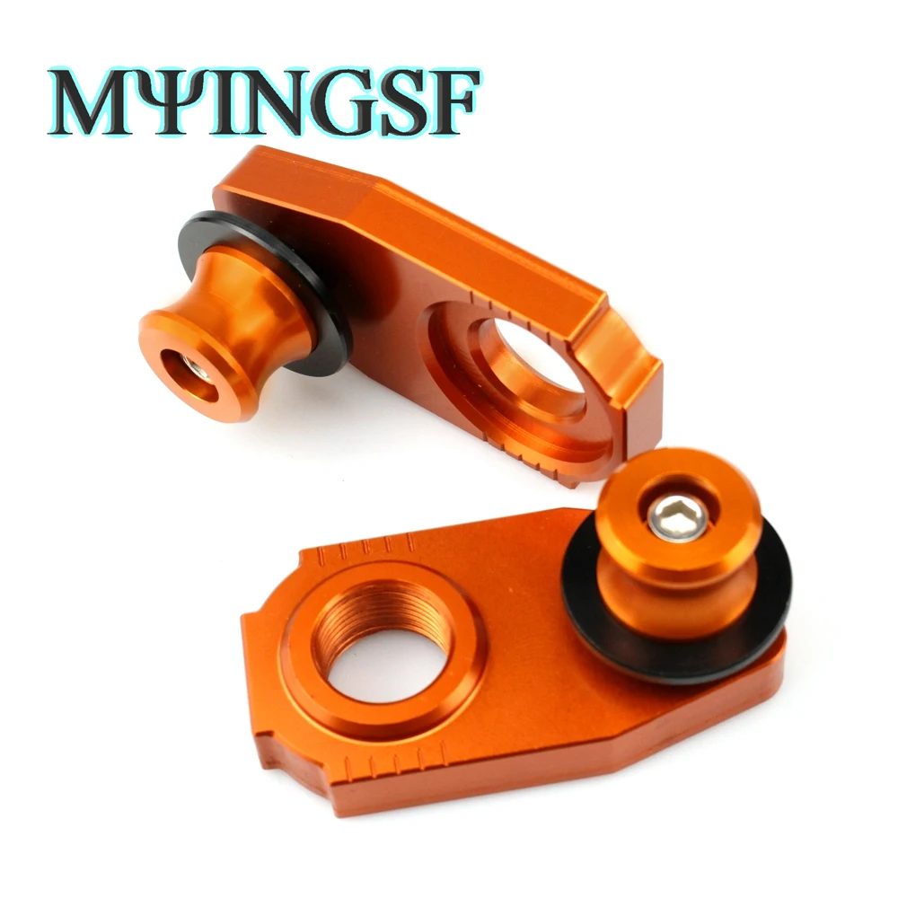 

Motorcycle Chain Adjuster Regulator Sliders For KTM EXC 125 200 250 300 380 400 450 520 525 Rear Wheel Protector
