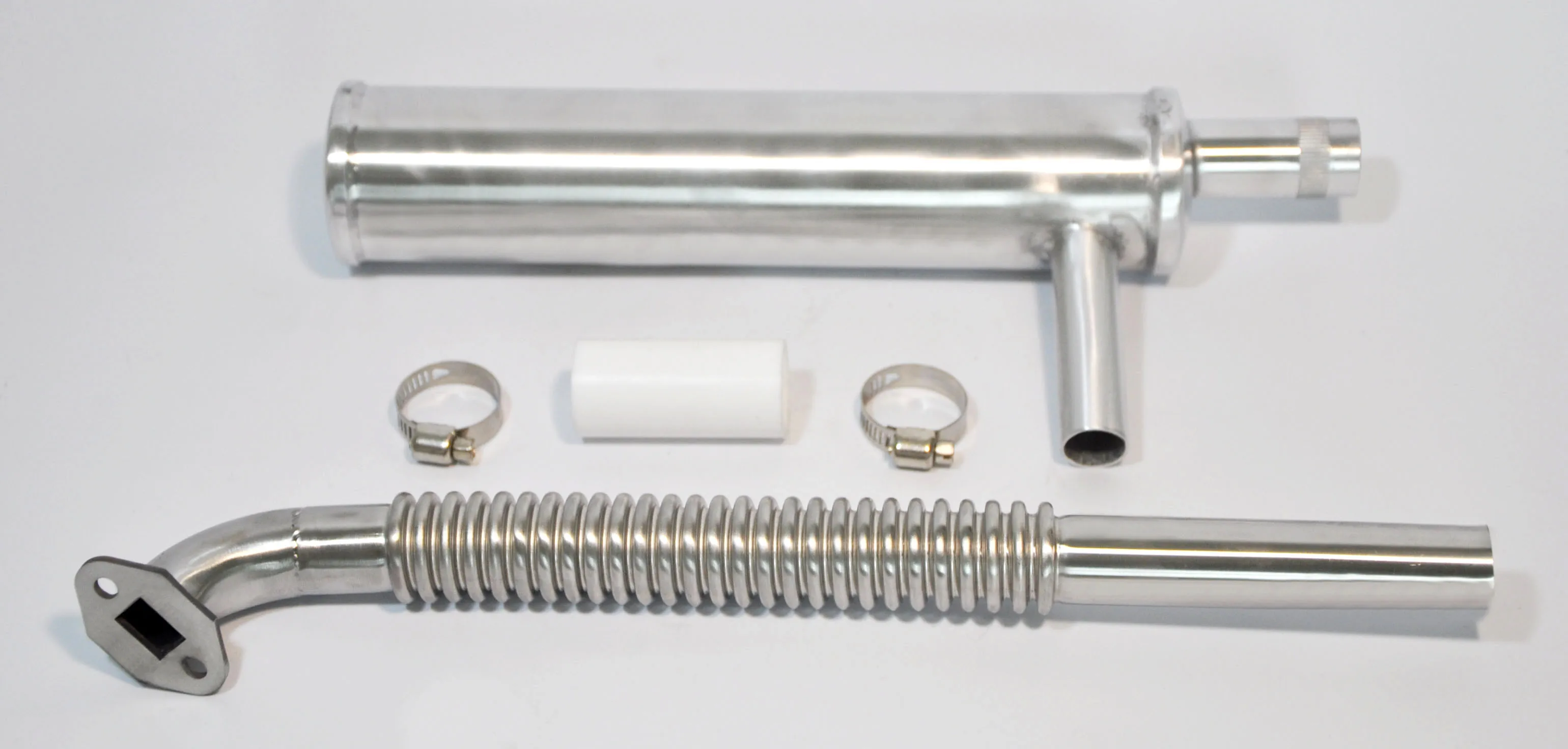 

RCGF Long Muffler Canister Set for RCGF 15CC 20CC 26CC Gasoline engine