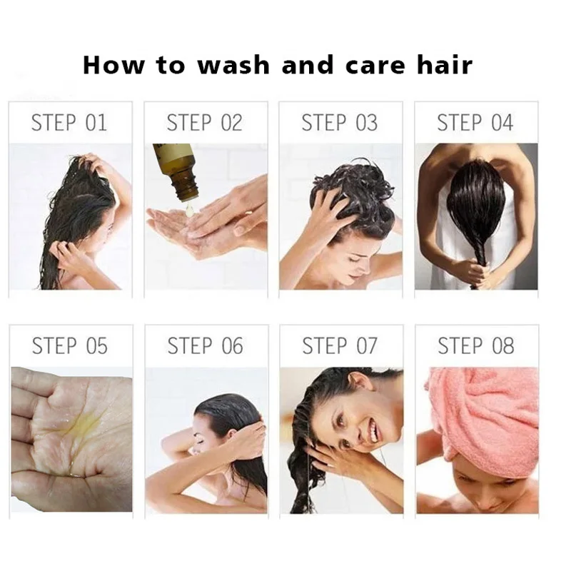

20ml Powerful Hair Growth Essential Oil Treatment Preventing Hair Loss Care Products @ME88