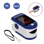 Светодиодный оксиметр на кончик пальца, прибор 8s с цифровым экраном для быстрого тестирования, измеритель уровня кислорода в крови и сна