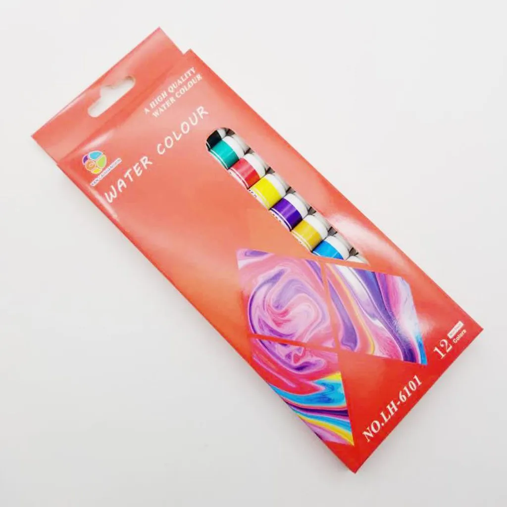 

Hot Products Oil Paint 12 ML 12 Colors Set Canvas Pigment Art Supplies Acrylic Paints Each Tube Drawing Free Shipping