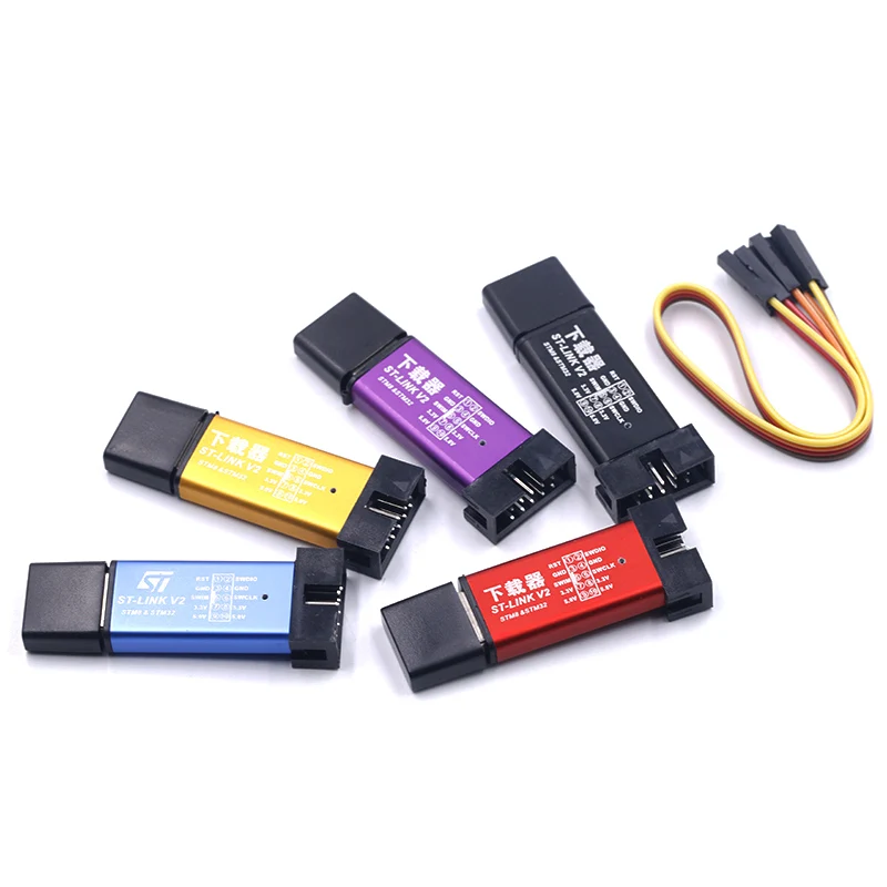 1 шт. ST LINK Stlink Link V2 Mini STM8 STM32 симулятор загрузки программатор программирования с