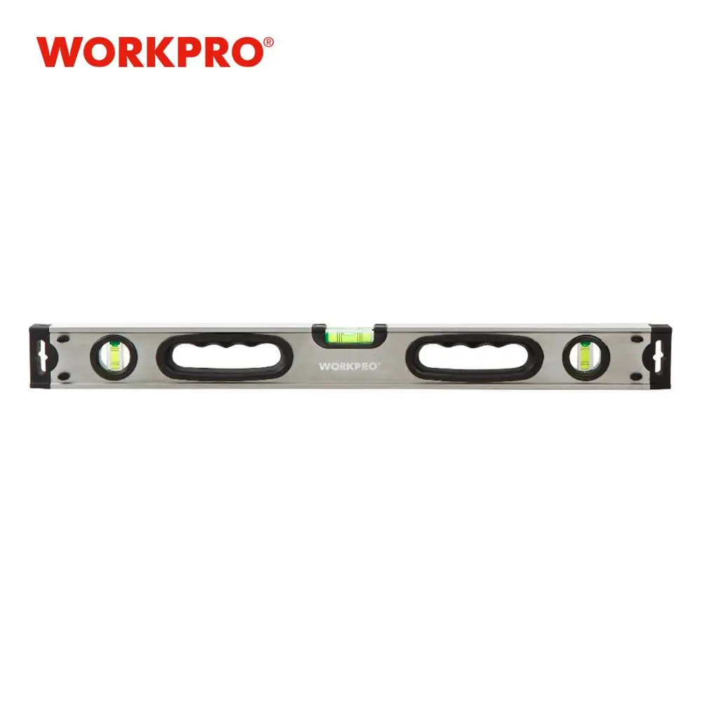 WORKPRO 24 &quotMaganetic Level Heavy Duty Spirit алюминиевые двухлитые резиновые колпачки|Приборы для