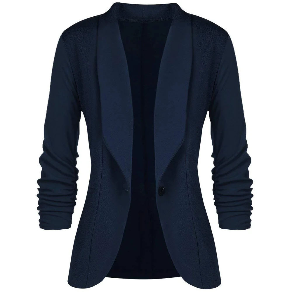 Женский деловой блейзер с длинным рукавом Осень зима|Женские пиджаки| |