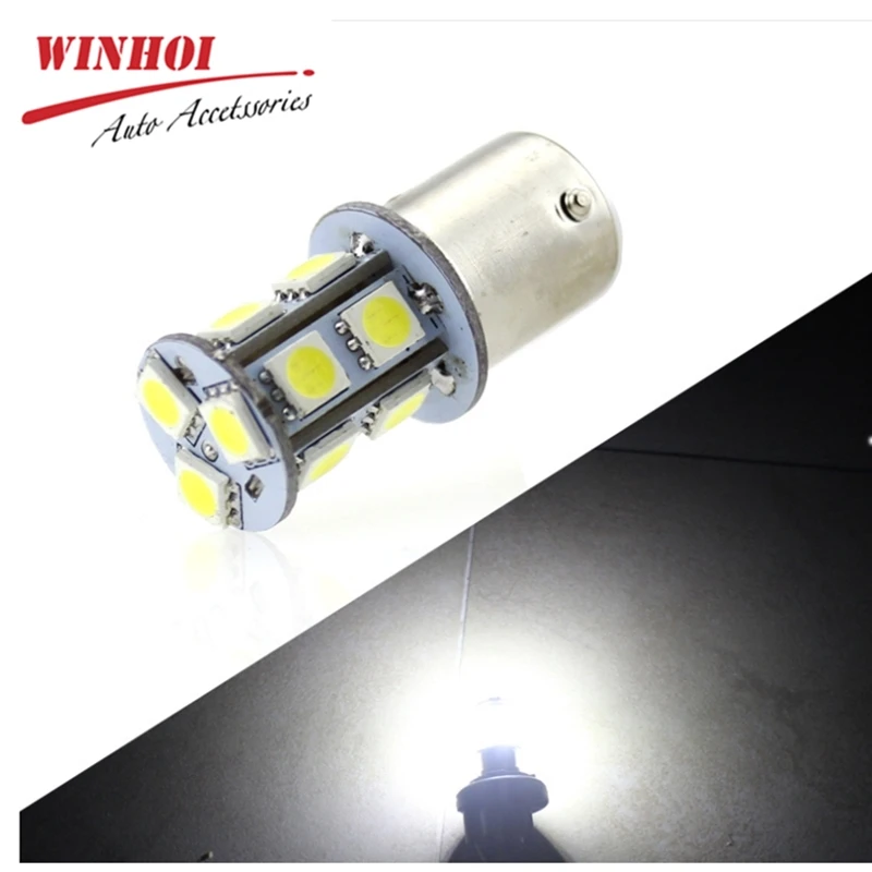 Сигнал поворота BA15S 1156 1141 1003 7506 5050 13SMD светодиодный Универсальный Автомобильный