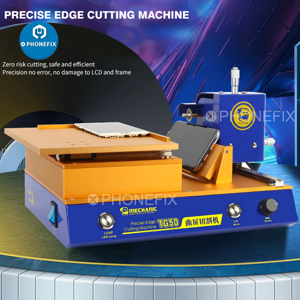 

Mechanic TG50 Precise Edge Cutting Machine Mobile Phone LCD Screen Separator for Phone Curved Flat Screen Mid-Frame Removal Tool