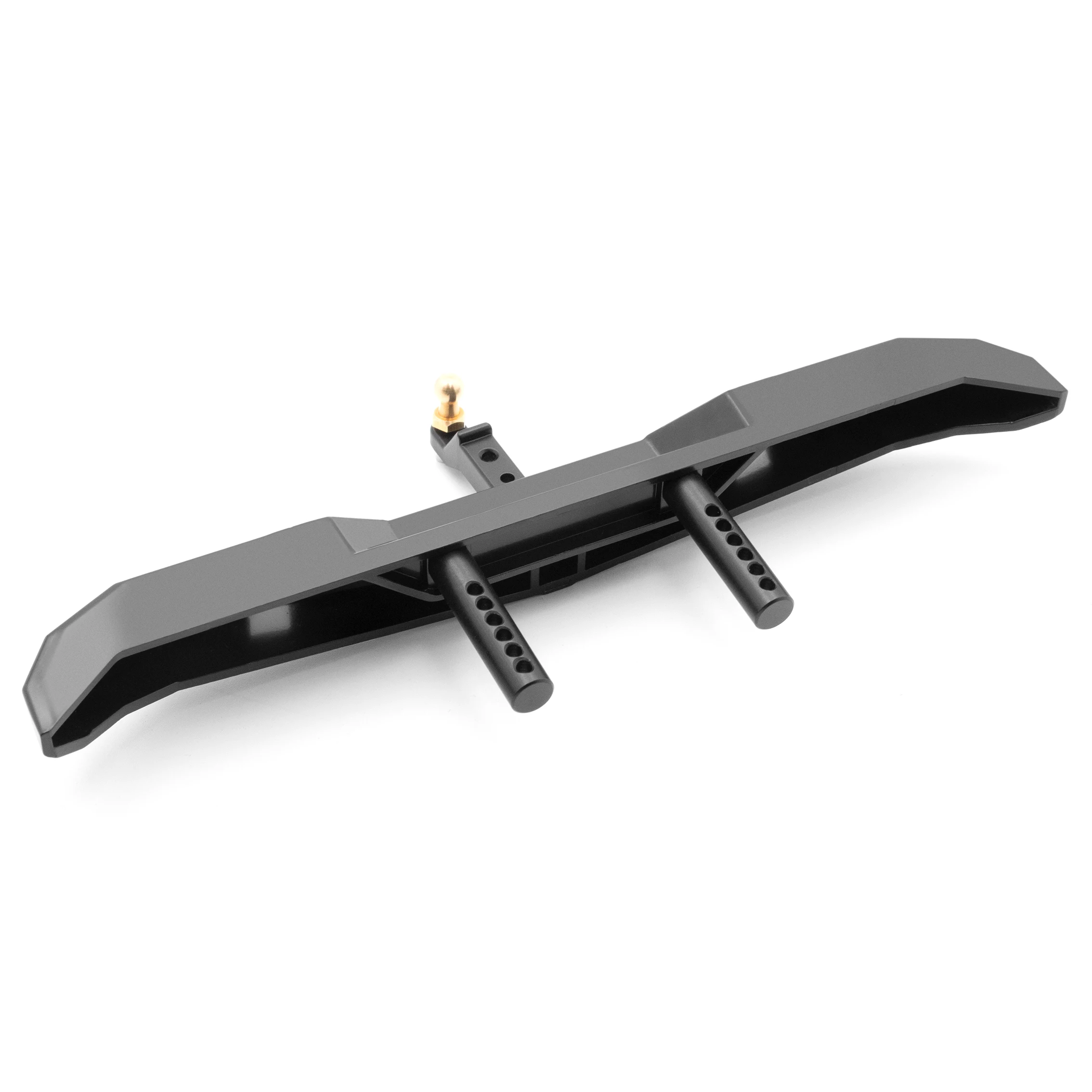 Металлический задний бампер с светильник для 1/10 RC Гусеничный автомобиль осевой