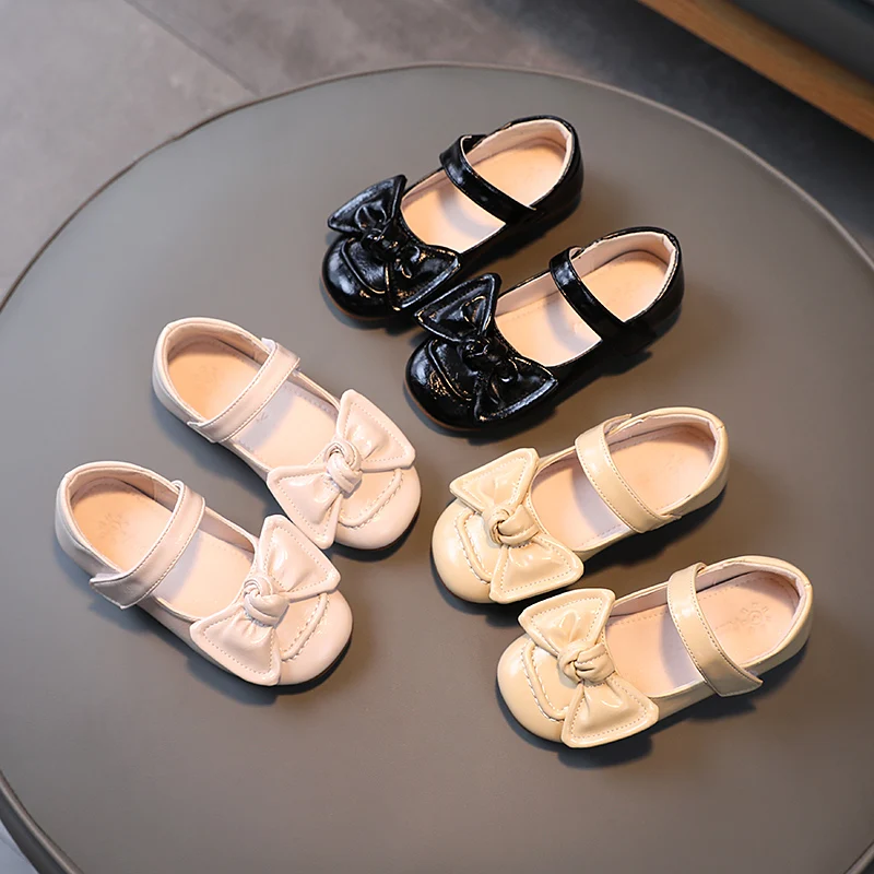 

Non-slip Soft Kid Toddler Baby Shoes Spring Korean Little Children's Girls Princess Shoes