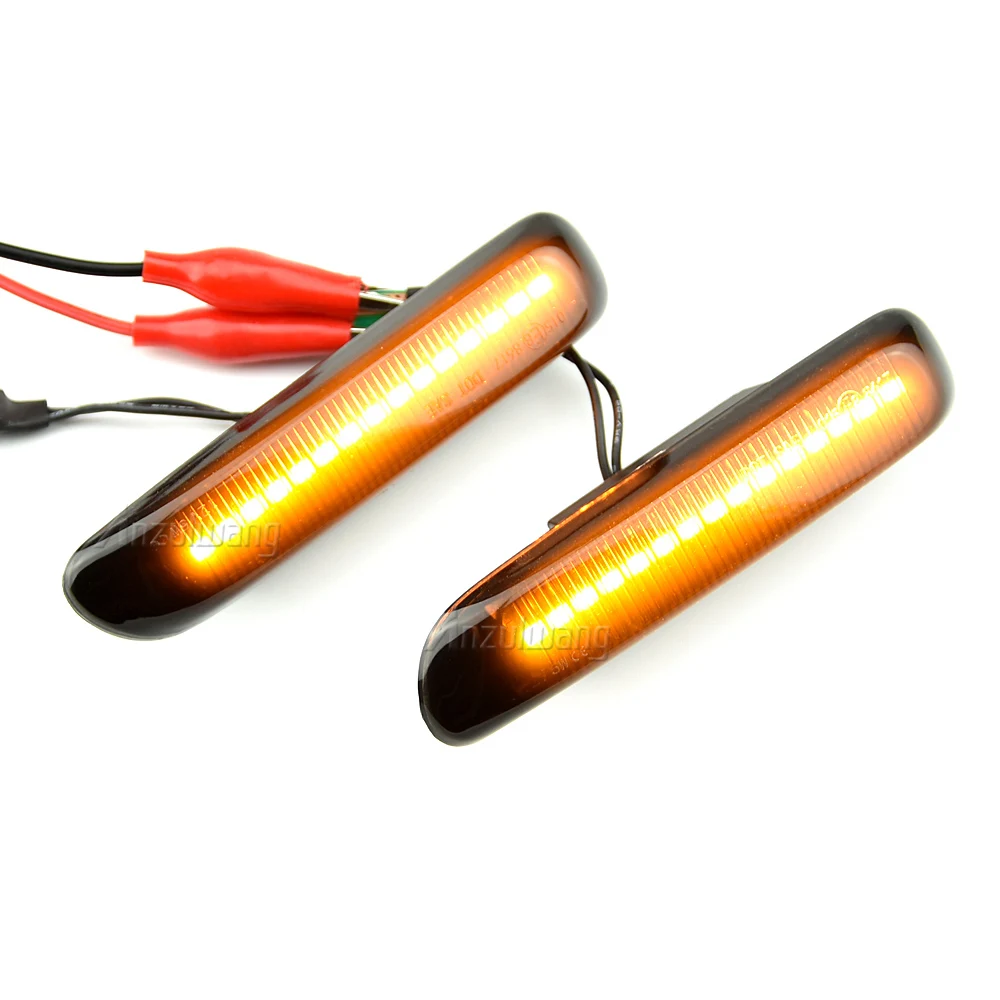 

For BMW 3 Series E46 Sedan Coupe Wagon Convertible 1998-2003 Led Dynamic Turn Signal Light Side Fender Marker Sequential Lamp