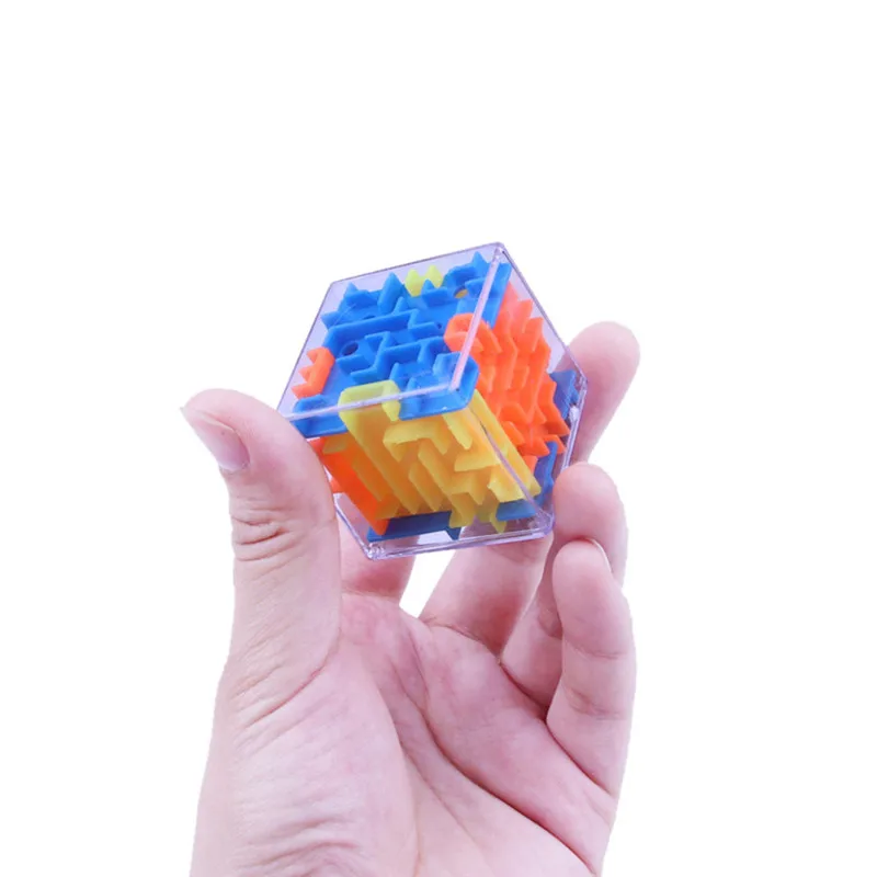 3D мини-пазл кубик игрушка смешная ручная игра забавная игра в голову вызов баланс Развивающие игрушки для детей