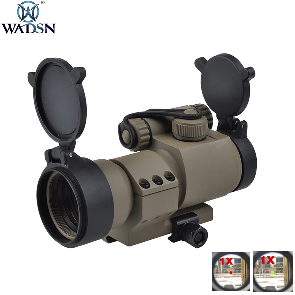 WADSN оптика красный зеленый точка зрения M2 Micro Реплика тактический страйкбол