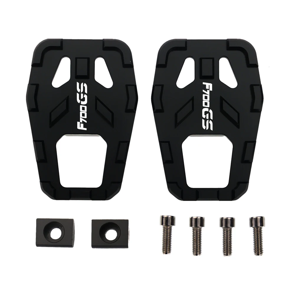 

For F 700GS F700 GS F700GS Motorcycle Accessories Billet Wide Footpegs Pedals Rest Widening Footpegs