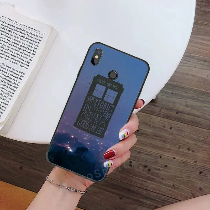 

Tardis Box Doctor Who Phone Case For Xiaomi Redmi note 4 4X 8T 9 9s 10 K20 K30 cc9 9t pro lite max