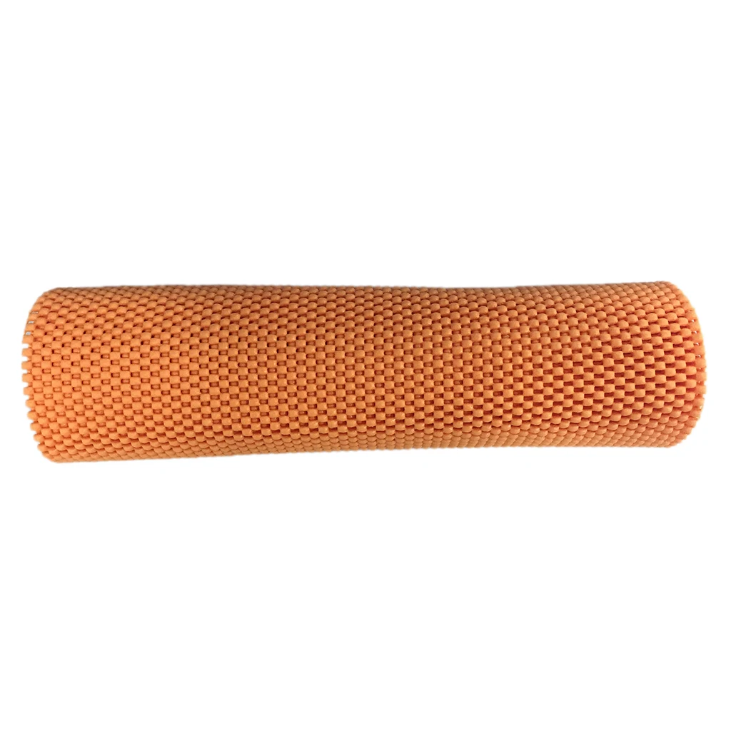 Orange as described 12x7" поролон Non-slip кухонный шкаф Нескользящая подстилка коврик ящика Нескользящие шкаф со стеклянными дверями вкладыш коврики Нескользящие лайнер коврик - Цвет: Orange as described