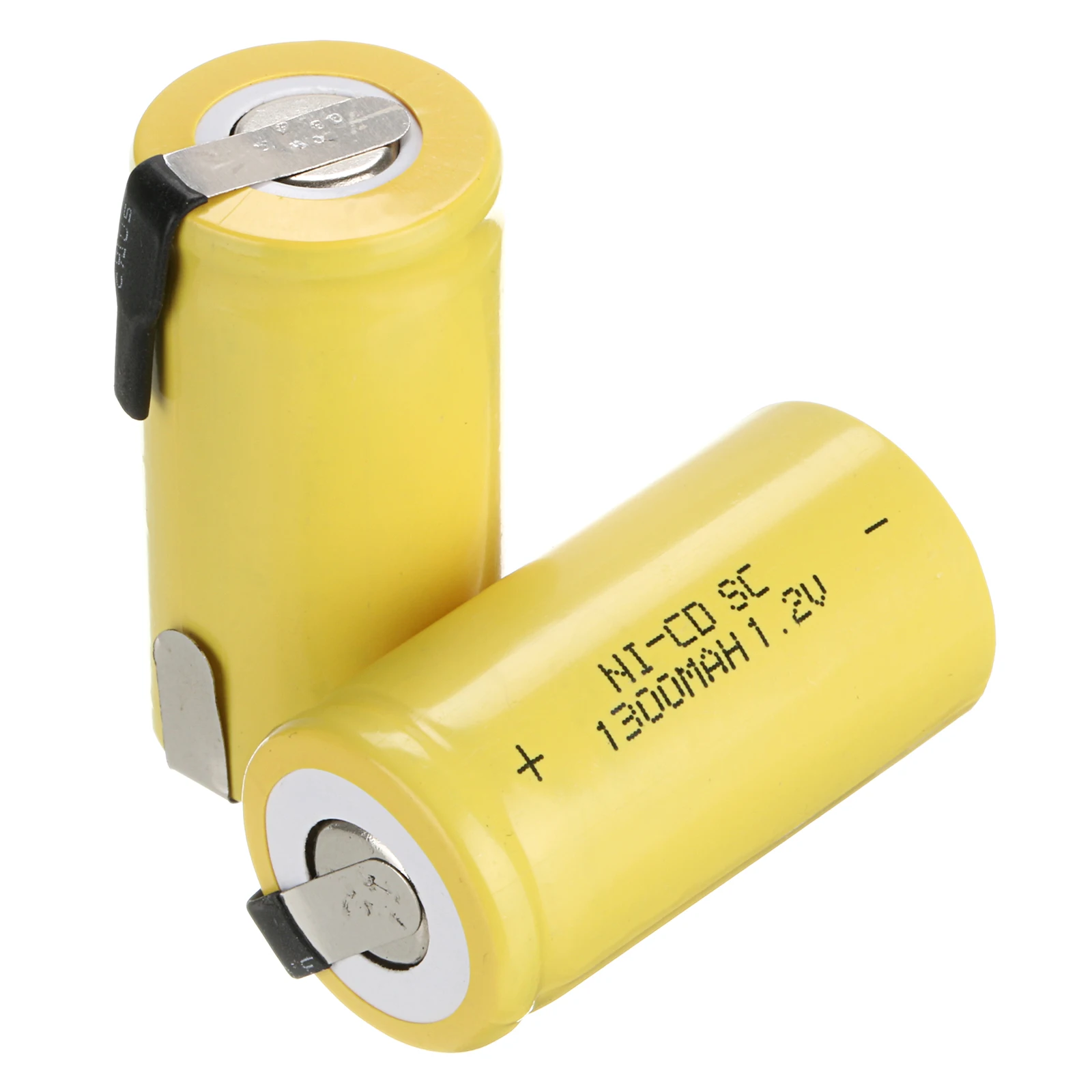 2~ 16 шт 1300mAh nicd 1,2 v батарея sub c sc 1,2 v ni-cd ni cd аккумуляторы желтый