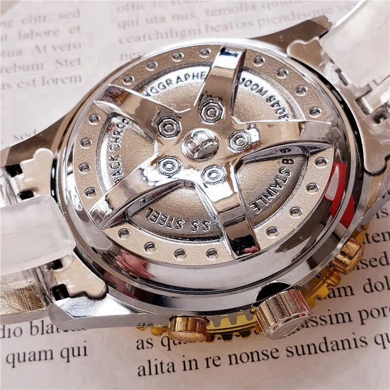 

Breitling Luxury Brand Mens Watches Mechanical Wristwatches Stainless Steel Strap men's wristwatch women classic business