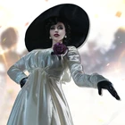 Женский костюм для косплея зонтик корпорации Dimitrescu Alcina Dimitrescu комфортное мягкое платье с защитой от биологических опасностей костюм для Хэллоуина