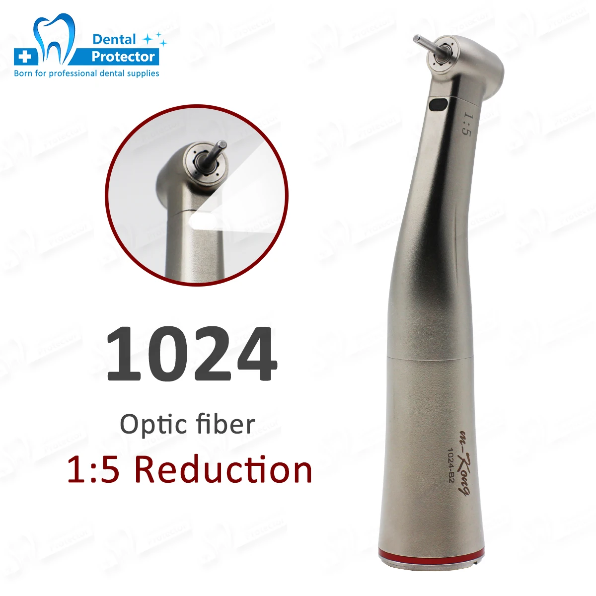 Стоматологический контр угол низкая скорость наконечник 1:5 красное кольцо угол| |