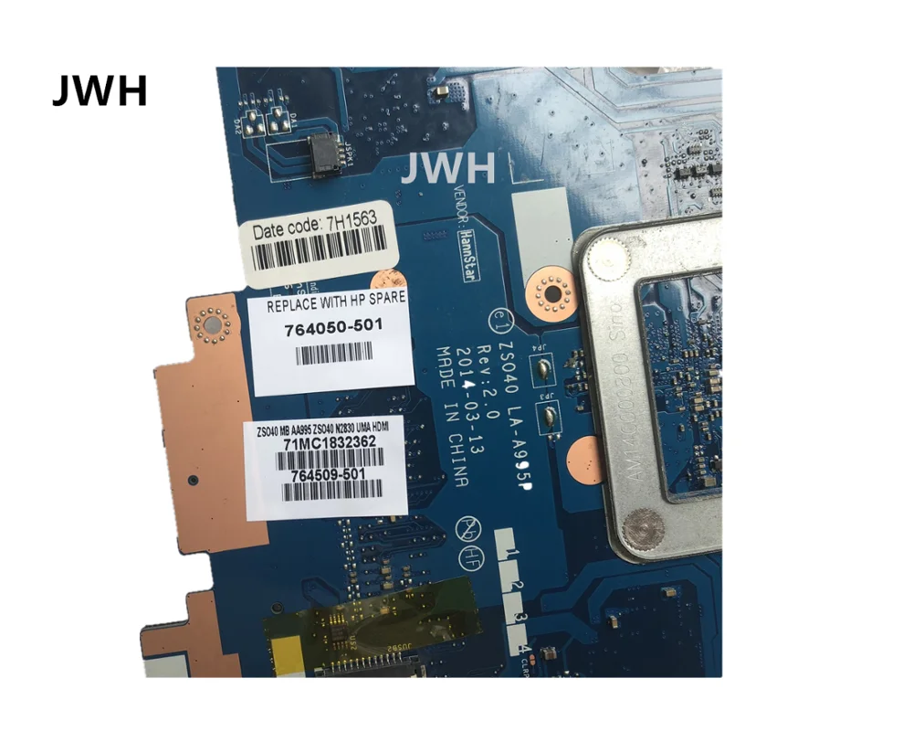 Для hp 14-r материнская плата N2830 LA-A995P 764050-001 764050-501 764050-601 тестирование работы |