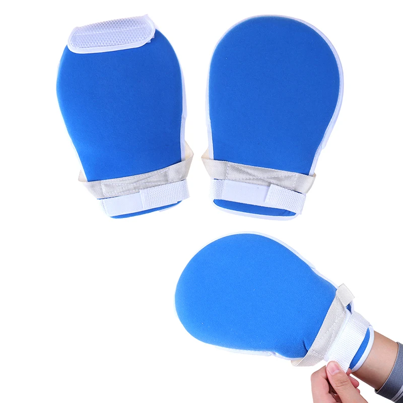 

1PCS Finger Protectors Restraint Gloves Hand Fixed Gloves Finger Control Mitts Hand Infection Safety Fixed Open Finger Gloves