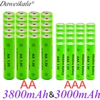 Аккумуляторная батарея, 1,5 в, AA, 3800 мА  ч, 1,5 в, AAA, 3000 мА  ч, в