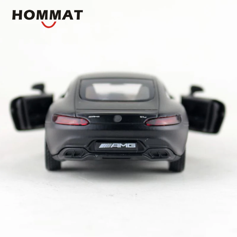 HOMMAT 1:36 Масштаб AMG GTS модель спортивного автомобиля игрушка из металлического