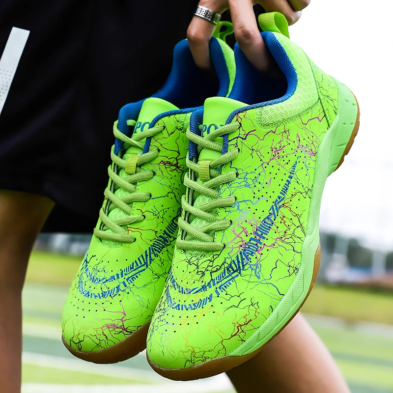 Badminton Shoes Men Professional Training Sport Shoes Breathable Light Sneakers Men Athletic Shoe Anti-Slippery Tennis Sneakers