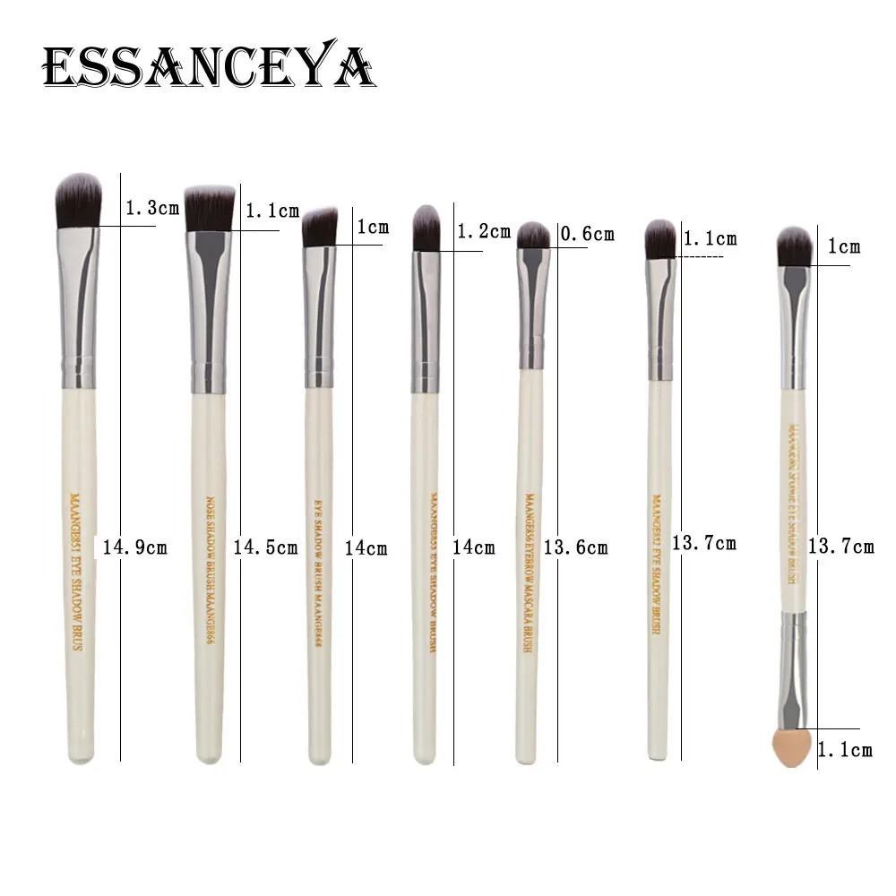 ESSANCEYA, 22 шт., набор кистей для макияжа, косметические тени для век, подводка для глаз, пудра, Тональная основа, румяна для губ, Кисть для макияжа, инструменты для макияжа