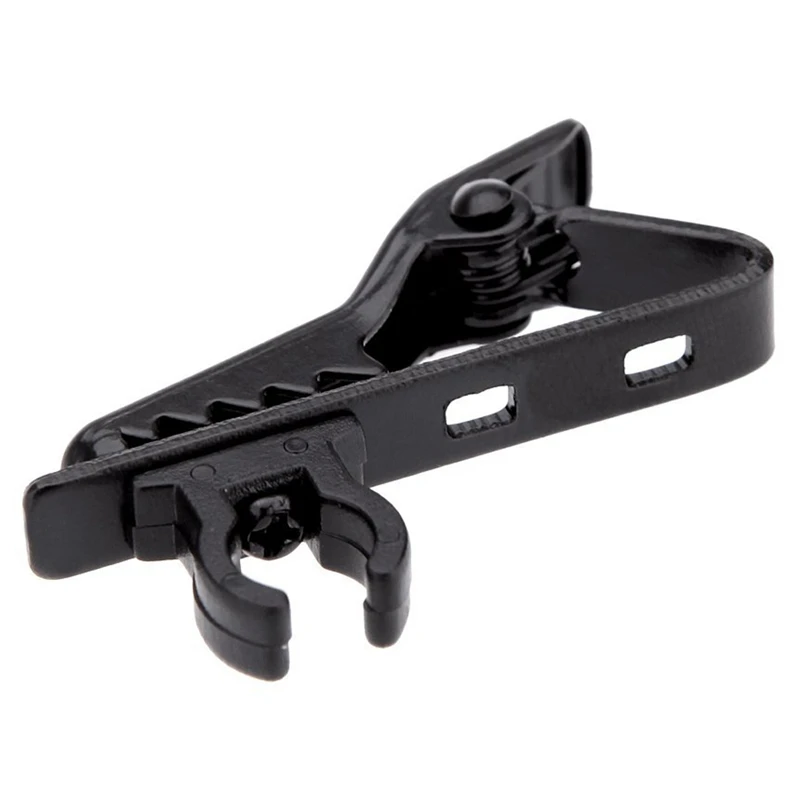 4 x miniphone lapel tie clip for Lapel Lavalier Mic (Black) | Электроника