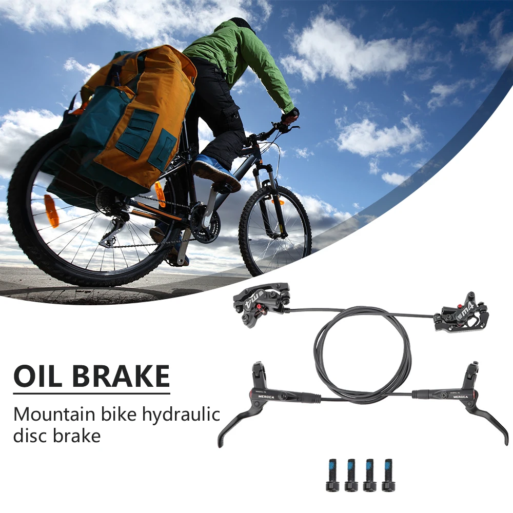 

Велосипедный Гидравлический дисковый тормоз M4, 160 мм, дисковый тормоз, четыре поршня, правый, передний/левый, задний тормоз 800, 1400 мм, MT420, масл...