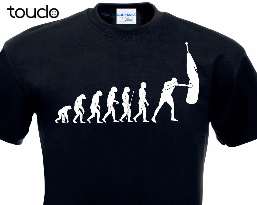 100% хлопок хип-хоп эволюция футболка боксеры мешок для спарринга Champ