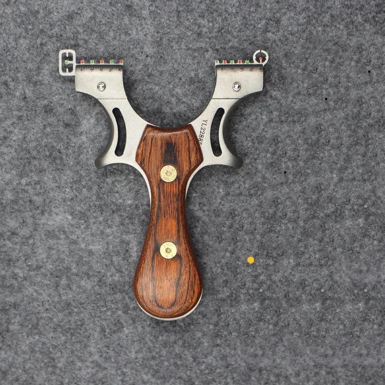 Мощная охотничья Рогатка 1 шт. Резиновая лента для рыбалки деревянная Охотничья