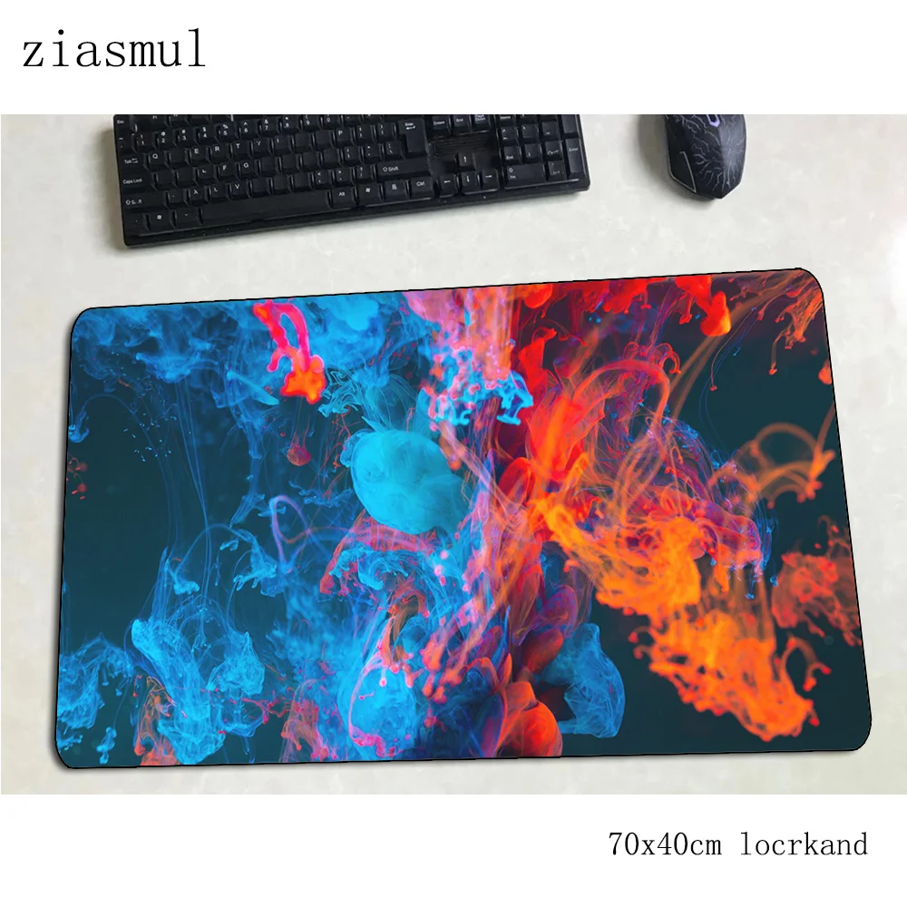 Цветная (rgb) коврик для мыши gamer 700x400x3 мм игровой личность ноутбук с алюминиевым