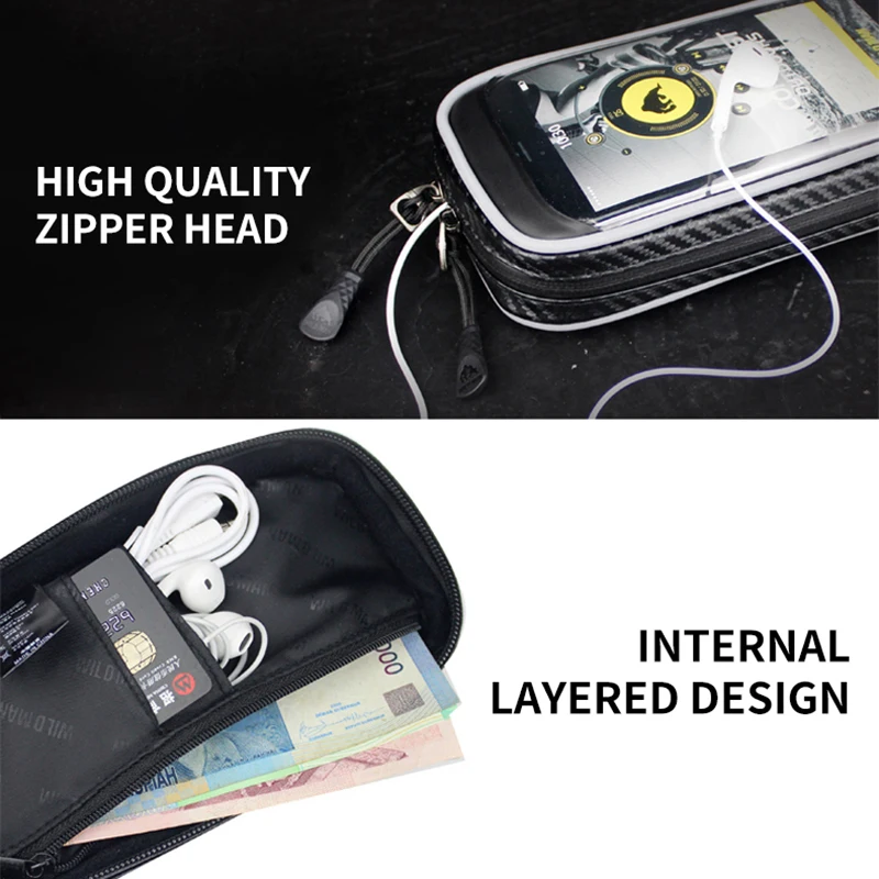 Съемный непромокаемый велосипедный держатель для телефона MTB велосипедная Рама